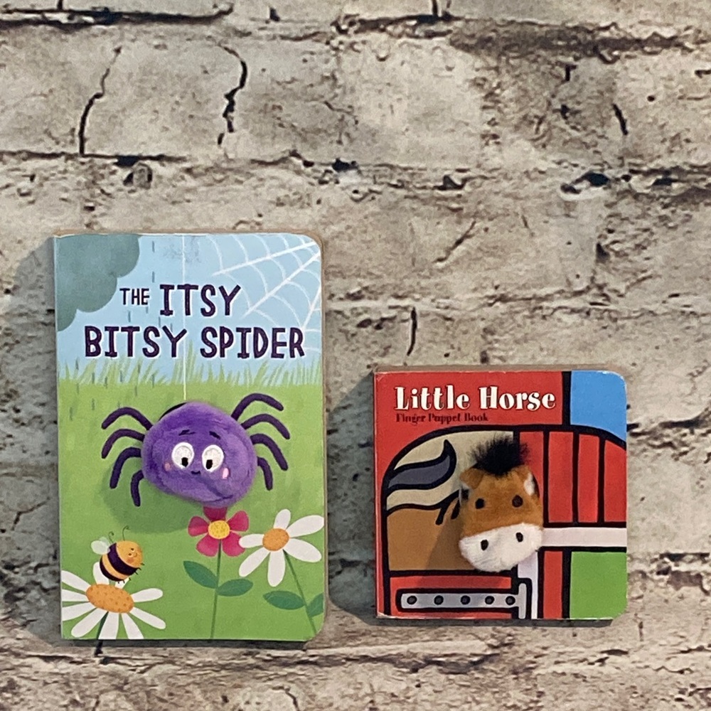 Interactive Finger Puppet Book Set for Kids